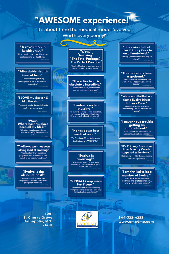 Evolve Direct Primary Care membership reviews 